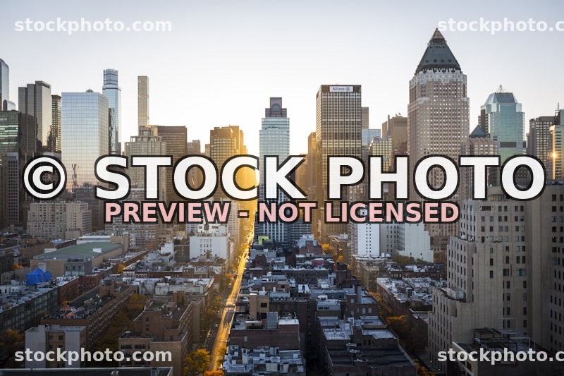 City photo with watermark